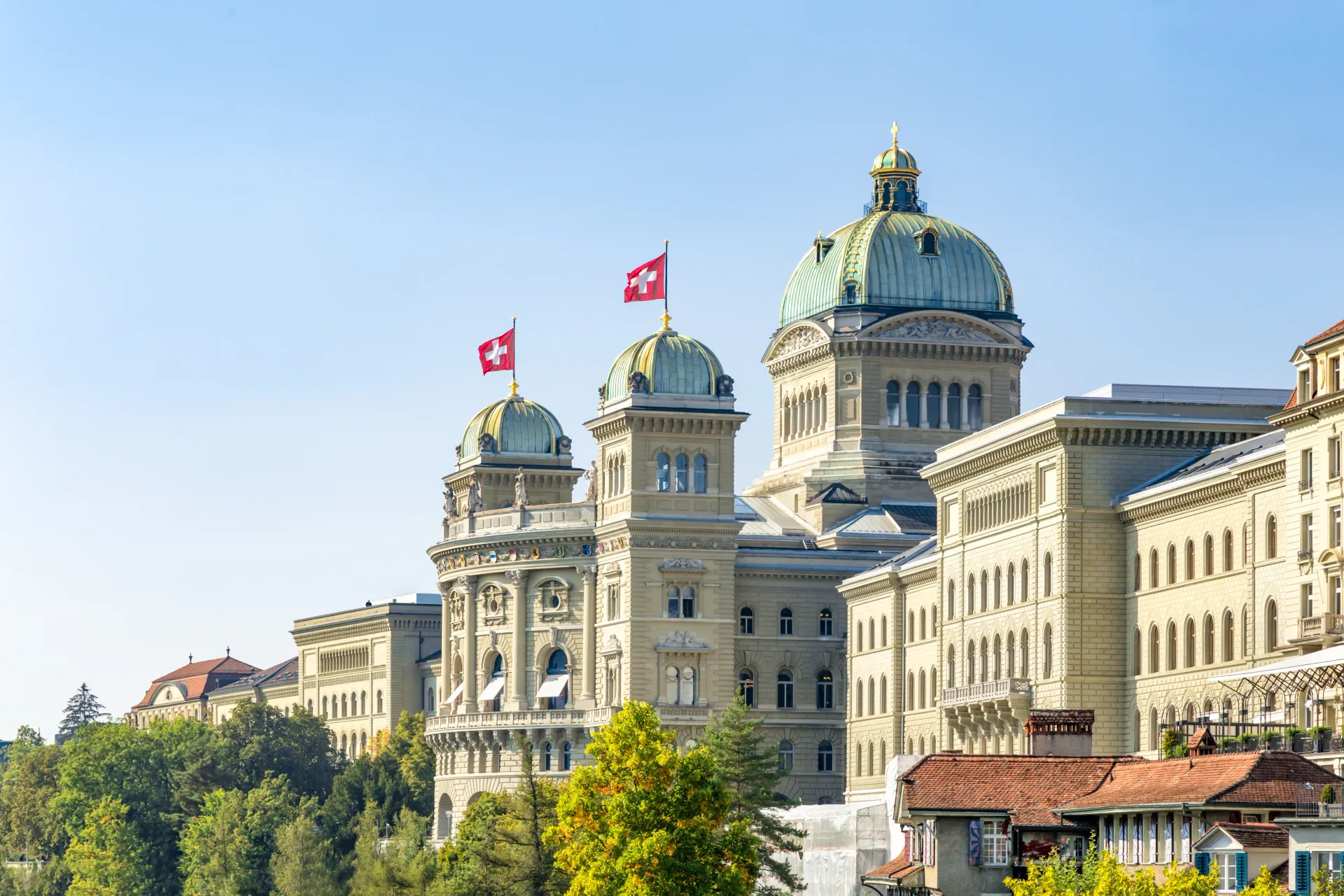 Image du palace fédéral Suisse