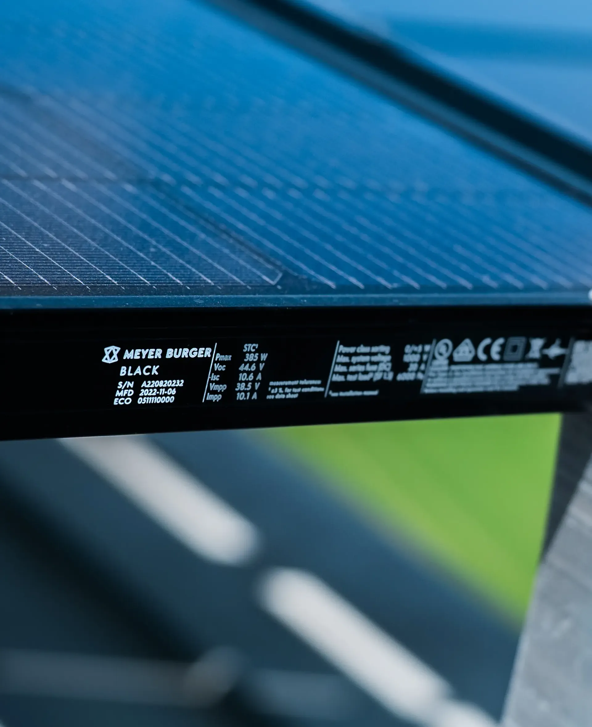 Informations du sous-traitant de nos panneaux solaires