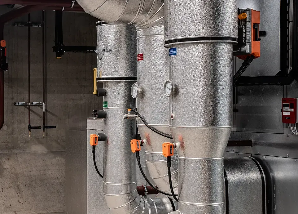 Installation pour la redirection de la chaleur